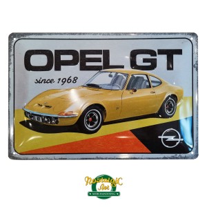 Метална табела Opel GT 1968